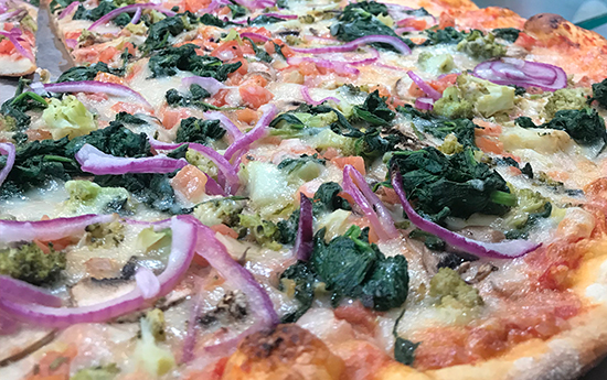 veggie lovers pizza