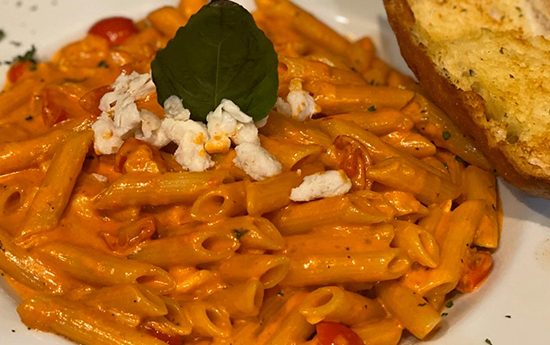 crab pasta