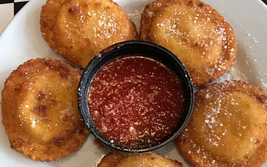 fried ravioli